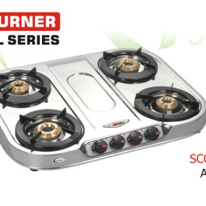 Steel Wood CookTop